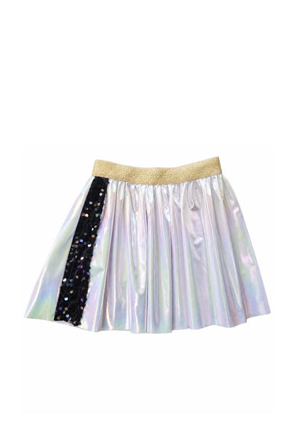 Rock Star Warrior Set with Jacket, Attached Shirt and Skirt, 3-4
