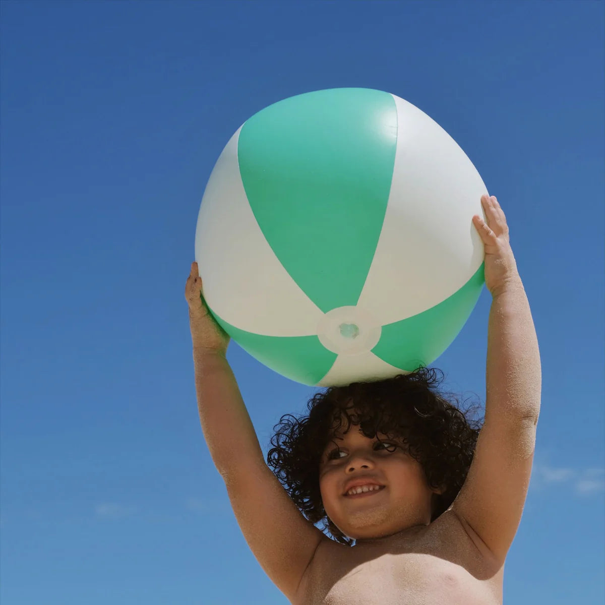 Sunnylife Inflatable Beach Ball, Neon Green or Magenta