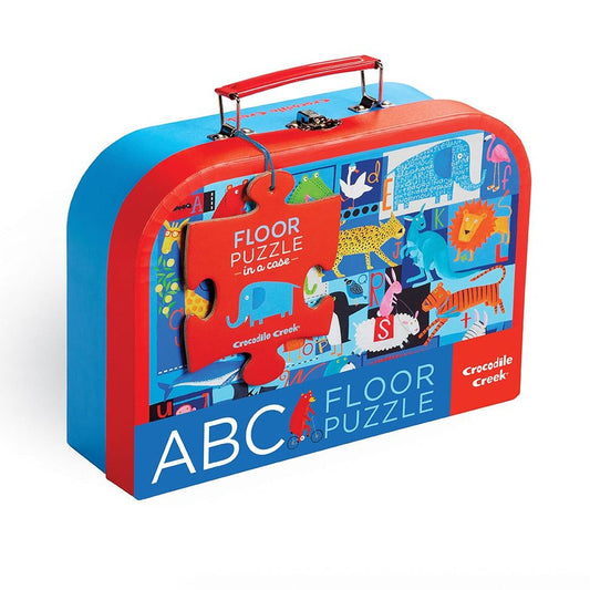 Animal ABC 24 Piece Case Floor Puzzle