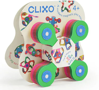 Clixo Tiny And Mighty 9pcs - Dino