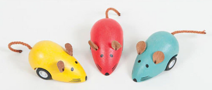 Mouse Racers - Blue, Red, Yellow
