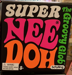 Schylling Super NeeDoh The Groovy Glob Squish Toy