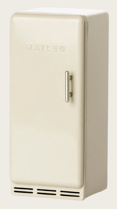 Maileg Fridge, Mouse - Off White