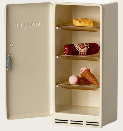 Maileg Fridge, Mouse - Off White