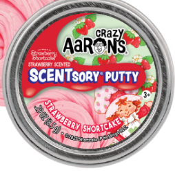 Crazy Aaron's 2" Scentsory Tin - Strawberry Shortcake