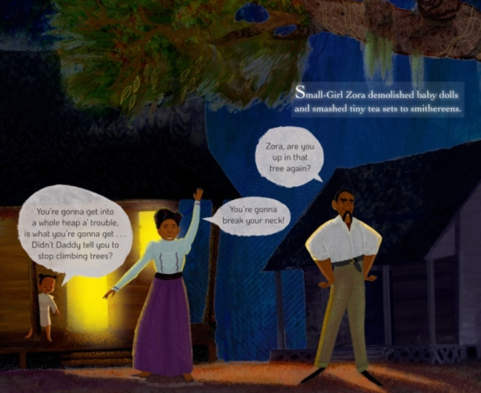 Small-Girl Zora and the Shower of Stories