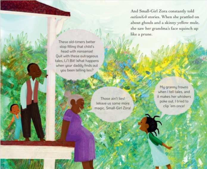 Small-Girl Zora and the Shower of Stories