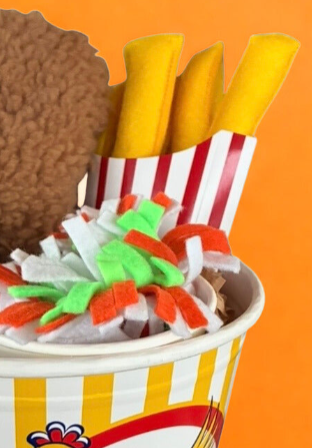 Bucket of Fried Chicken (with fries & coleslaw)