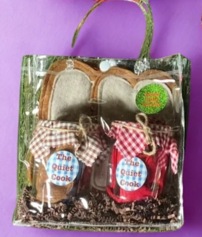 Peanut Butter & Jelly Sandwich (PB & J) Soft Toy