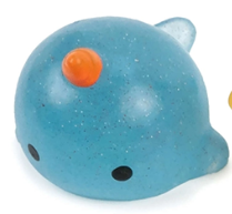 Jumbo Glitter Mochi Squeeze Toy
