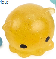 Jumbo Glitter Mochi Squeeze Toy