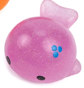 Jumbo Glitter Mochi Squeeze Toy