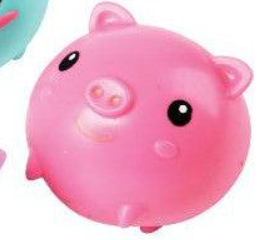 Splat Pets Squeeze Toys -Purple Cat, Blue Bunny or Pink Pig