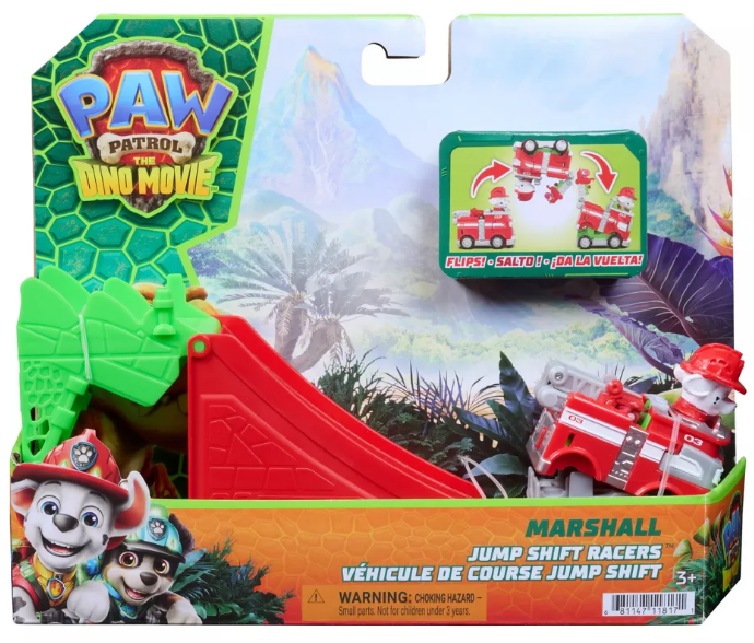 Paw Patrol: The Dino Movie Jump Shift Racers