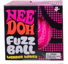 Schylling Official NeeDoh Fuzz Ball Wonder Waves