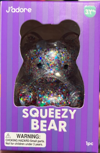 Glitter Bear Squishy
