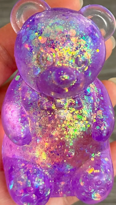 Glitter Bear Squishy