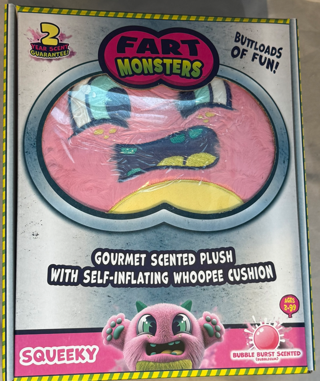 Fart Monsters 2026 - Squeeky (Bubblegum)