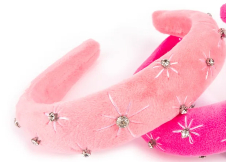 Boutique Starburst Velvet Headband, Set of 3