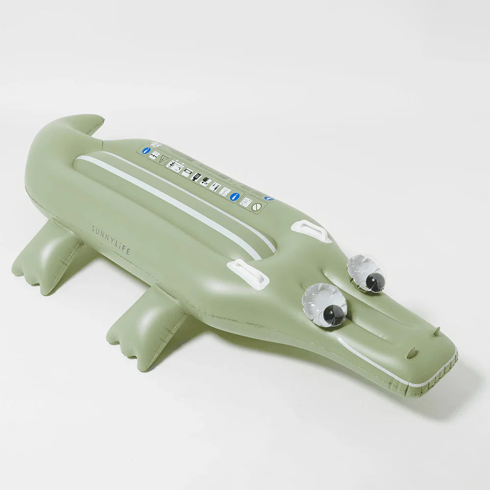 Cookie the Croc Lie-on Float Pool & Beach Toy