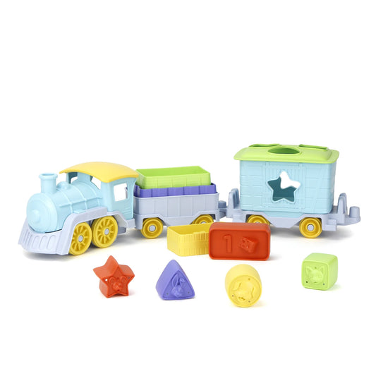 Green Toys Stack & Sort Train Set - Little Pickles Toy Store