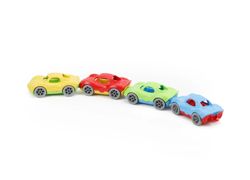 Good Toys Recycled Stack & Link Metal Racers - 4 Pack