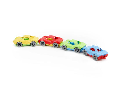 Good Toys Recycled Stack & Link Metal Racers - 4 Pack