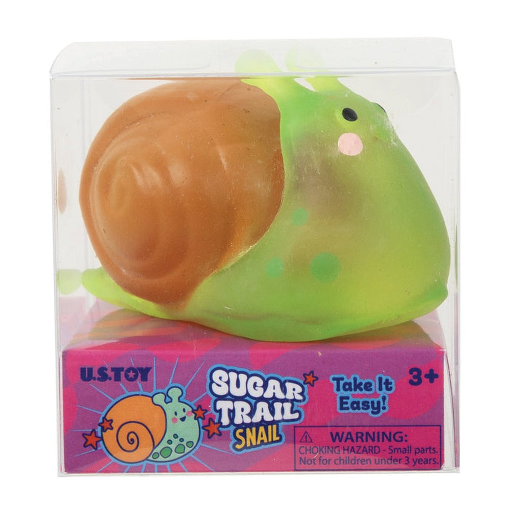 Sugar Trail Snail Squeeze Toy - No Refunds or Returns