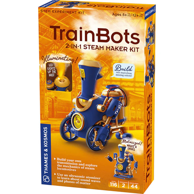 TrainBots 2-In-1 Steam Maker Kit