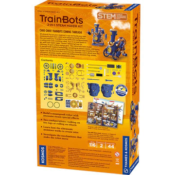 TrainBots 2-In-1 Steam Maker Kit - Little Pickles Toy Store