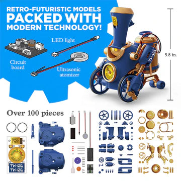 TrainBots 2-In-1 Steam Maker Kit - Little Pickles Toy Store
