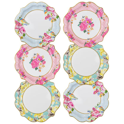 Floral Paper Plates