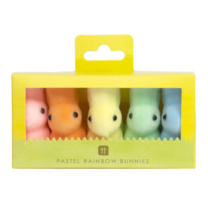 Pastel Rainbow Bunnies