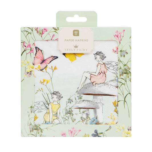 Truly Fairy Paper Napkins 20pc
