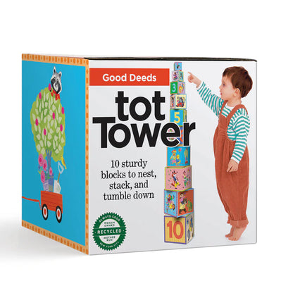 Good Deeds Tot Tower - Little Pickles Toy Store