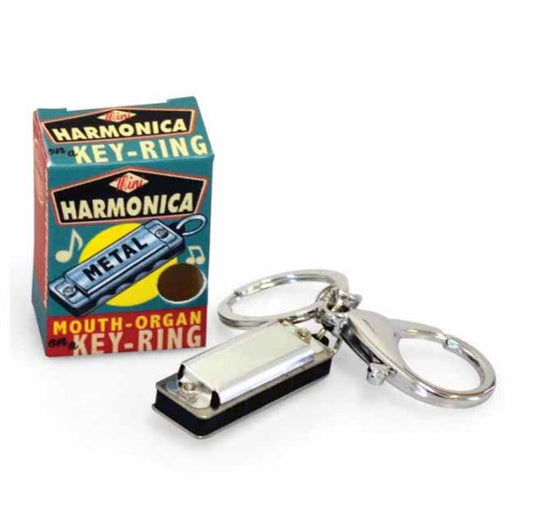 Campfire Harmonica Key Ring
