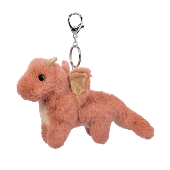 Rust Dragon Bag Charm