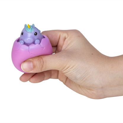 Schylling Unicorn - Squeezy Peek Hatchers - Assorted Colors