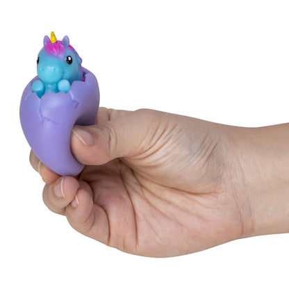 Schylling Unicorn - Squeezy Peek Hatchers - Assorted Colors