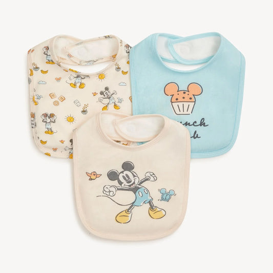 Mickey's Brunch Bunch Bib Set - 3 Pack