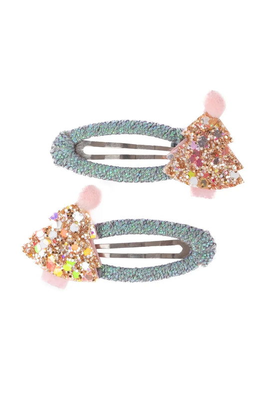 Minty Christmas Hairclip