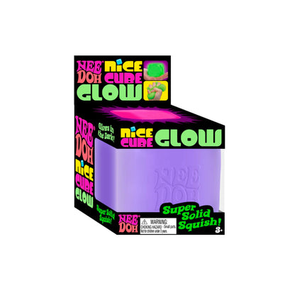 NeeDoh Nice Cube Glow (No Returns or Refunds)