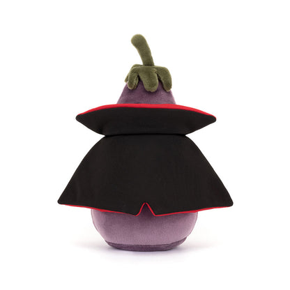 JellyCat Vivacious Eggplant Vampire - Little Pickles Toy Store
