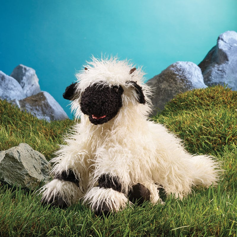 Folkmanis - Valais Blacknose Sheep Hand Puppet