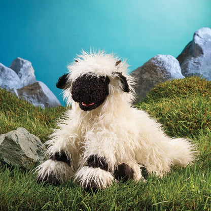 Folkmanis - Valais Blacknose Sheep Hand Puppet