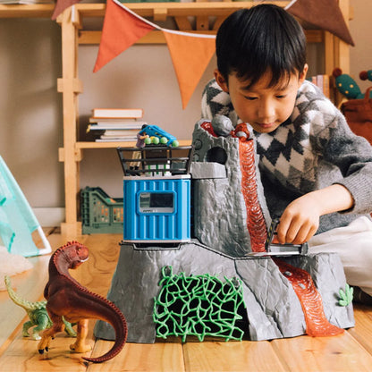 Schleich Volcano Expedition Base Camp - Little Pickles Toy Store