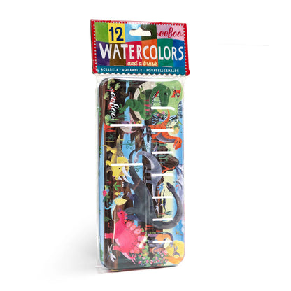 Dinosaur 12 Watercolors - Little Pickles Toy Store