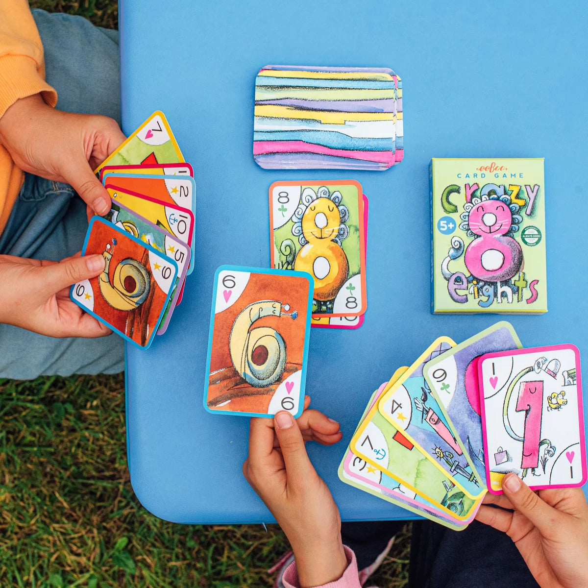 Eeboo Crazy Eight Playing Cards