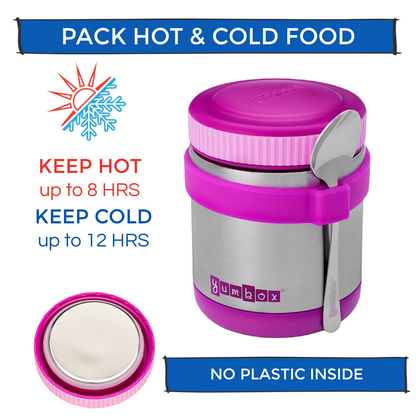 Thermal Food Jar For Hot Lunch - Yumbox Zuppa with Spoon - Little Pickles Toy Store