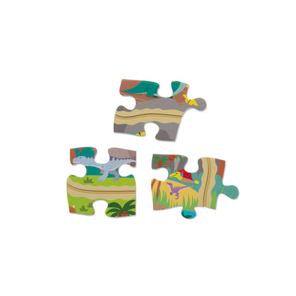 Tracks Floor Puzzle - Dinosaur Chase